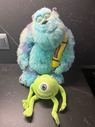 Peluches Disney Pixar Sulley y Mike