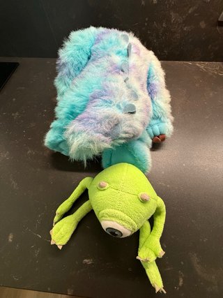 Peluches Disney Pixar Sulley y Mike