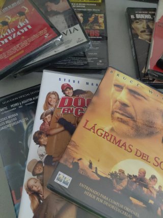 Lote DVDs Películas Varias  Muchas sin abrir