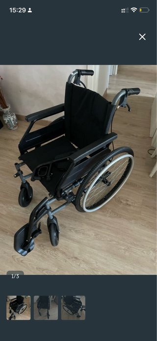 Silla de ruedas cómoda