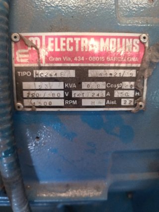 Generador Eléctrico 93 KVA