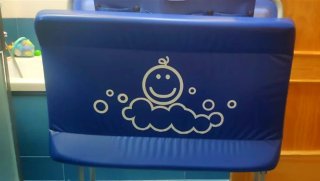 Bañera cambiador Jane Splash azul