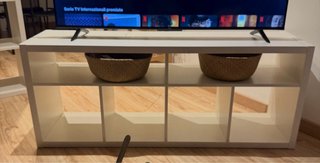 Mueble TV Ikea Blanco Kallax