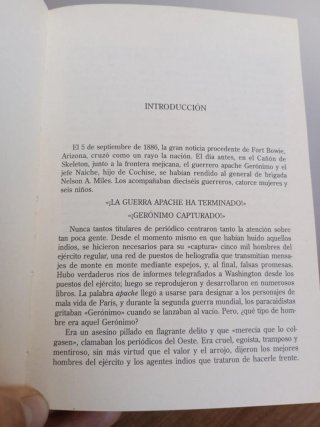 Gerónimo, el Apache El Hombre, Sutribu, Su Tier...