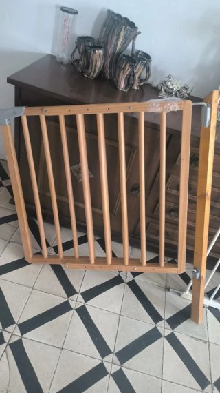 Barandilla de madera para escaleras