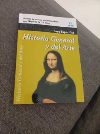 Libro historia general y del arte prueba de acceso