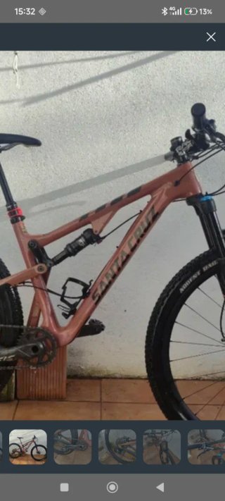 Cuadro Santa Cruz Tallboy 29 carbon CC + horquilla