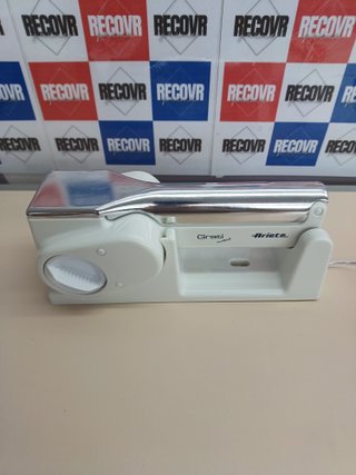 Rallador eléctrico Ariete 44 inox inalámbrico blanco
