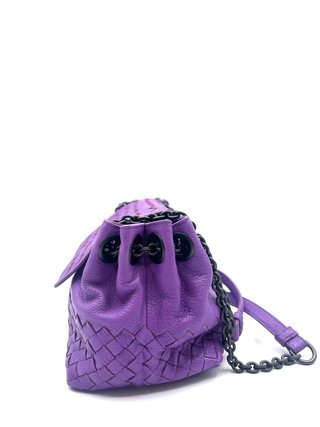 Bolso Bottega Veneta Olimpia Morado