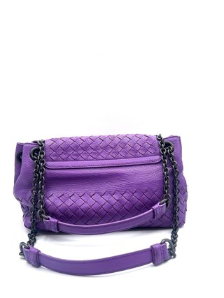 Bolso Bottega Veneta Olimpia Morado