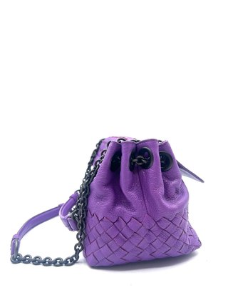 Bolso Bottega Veneta Olimpia Morado