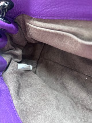 Bolso Bottega Veneta Olimpia Morado