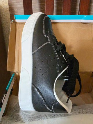 Zapatos deportivos negros talla 42, hombre