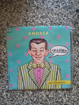 Disco Vinil Single Andrea - I'm A Lover