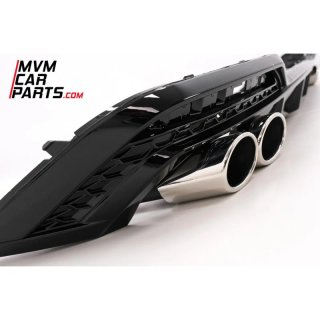 Difusor trasero look S5 para Audi A5 5F Facelift +