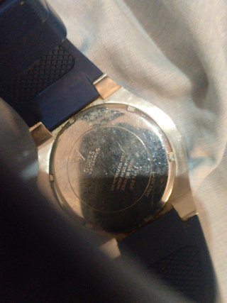 Reloj Guess Dorado y Azul