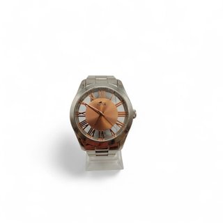 RELOJ DE PULSERA LOTUS18 252 CORREA PLATEADA ESFERA ROSA
