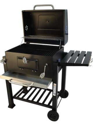 Barbacoa Carbón Alabama Grande con Ruedas