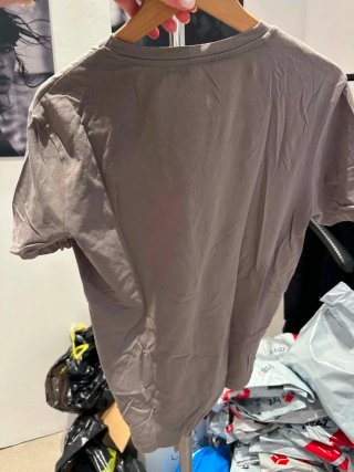 T-shirt Zara Grigia Uomo Taglia L