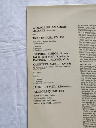 Mozart Vinili Musica Classica