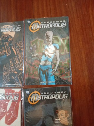 Lote Superman Metrópolis 1, 3 a 5