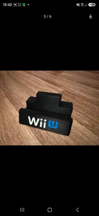 Soporte Vertical Wii U y GamePad