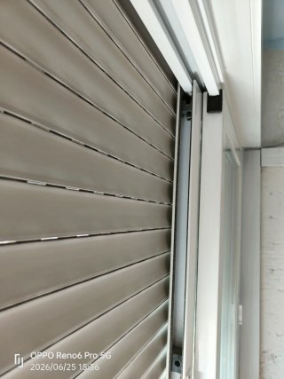 Ventana corredera motorizada 2 uds