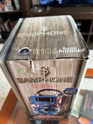 Altavoz Karaoke Samphone R106 80W con Micro