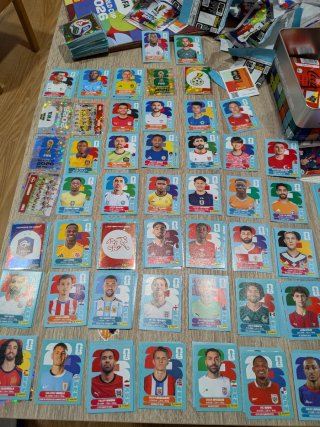 Lote Cromos Mundial 2026 + 300 cromos