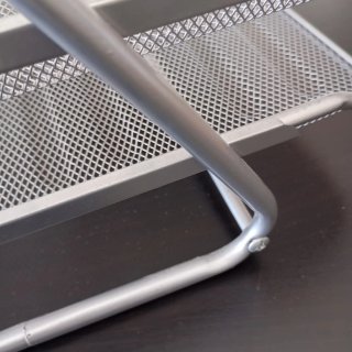 Organizador de escritorio de metal para mesa