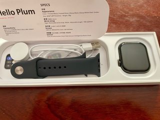 8 correas Apple Watch +  SMAR WATCH Hello Plum