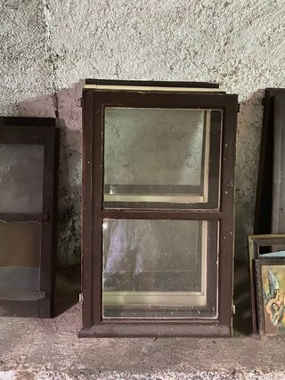Ventanas antiguas de madera