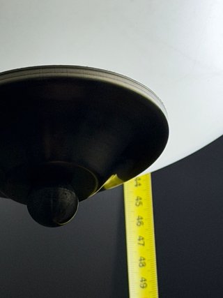 2 ventiladores de techo dorado y blanco