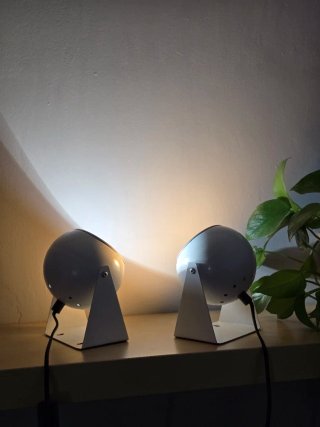 Set 2 Lampade Spot Vintage Anni 70