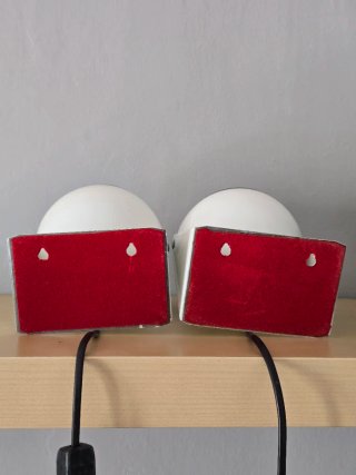 Set 2 Lampade Spot Vintage Anni 70