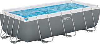 Set piscina fuori terra Steel Pro Max da 404x201x1