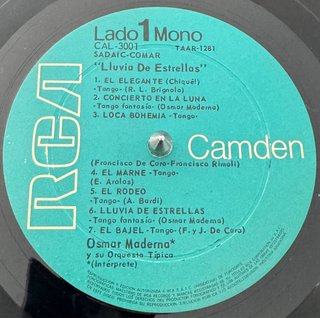 Osmar Maderna LP - Lluvia de Estrellas