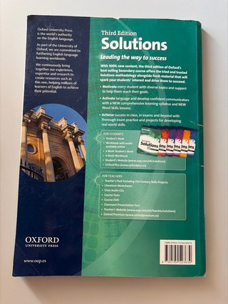 Solutions 3rd Edition Elementary. Student's Book
