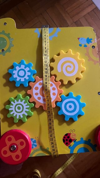 Carrito de actividades para bebés