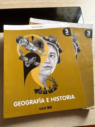 Libro geografía e historia