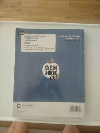 Libro Lengua Castellana y Literatura 1 Bachillerat