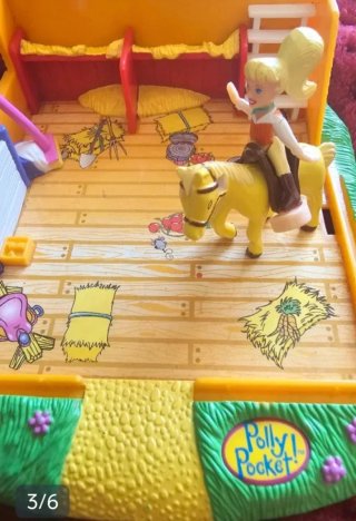 Polly Pocket Granja con Accesorios