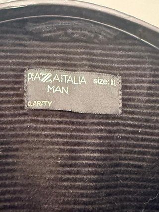 Giacca uomo Piazza Italia nera