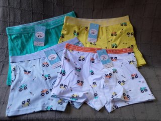 Pack 4 Boxer Niño Estampado Camiones