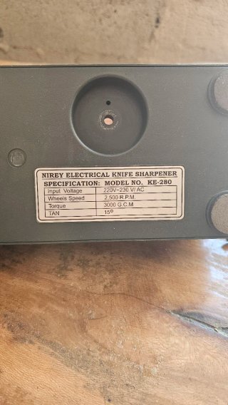 Afilador electrico arcos