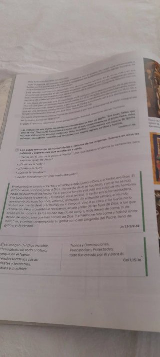 Religión Católica, Bachillerato, Edén, Revuela