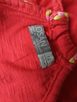 Top Losan 14 anni rosso
