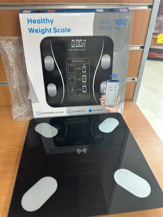 Bilancia Pesa Persone Bluetooth in Vetro 180kg