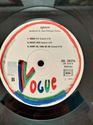 Vinilo LP Space - Magic Fly (1977)