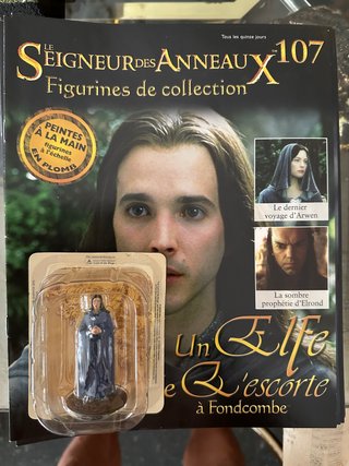 Figura de plomo Nº107 inédita en España esdla lotr